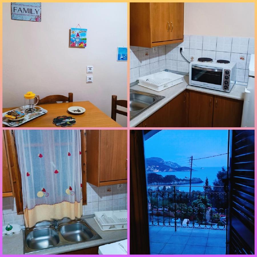 Vassilis Apartments Paleokastritsa Exteriör bild