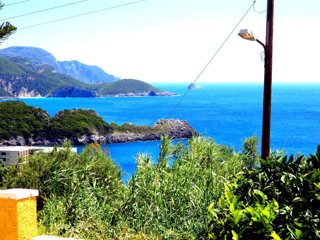 Vassilis Apartments Paleokastritsa Exteriör bild
